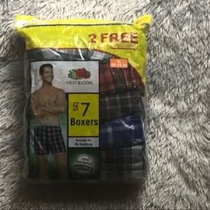 Fruit of the Loom Men’s Plaid Boxers XL